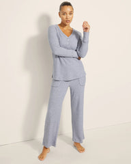 LUNAR TIDE - Long-Sleeve Pajama Henley | Soma