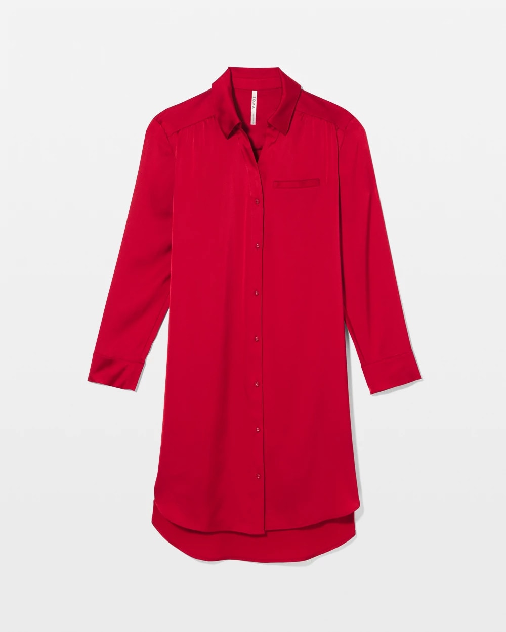 PAINT THE TOWN RED - Long-Sleeve Sleep Shirt | Soma