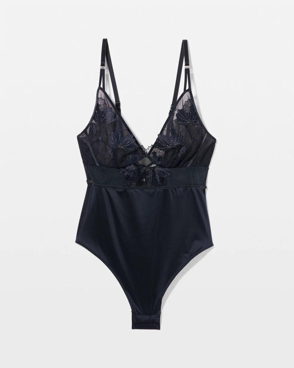 MIDNIGHT SKIES - Soma’s Sexiest Luster Knit Embroidered Bodysuit | Soma