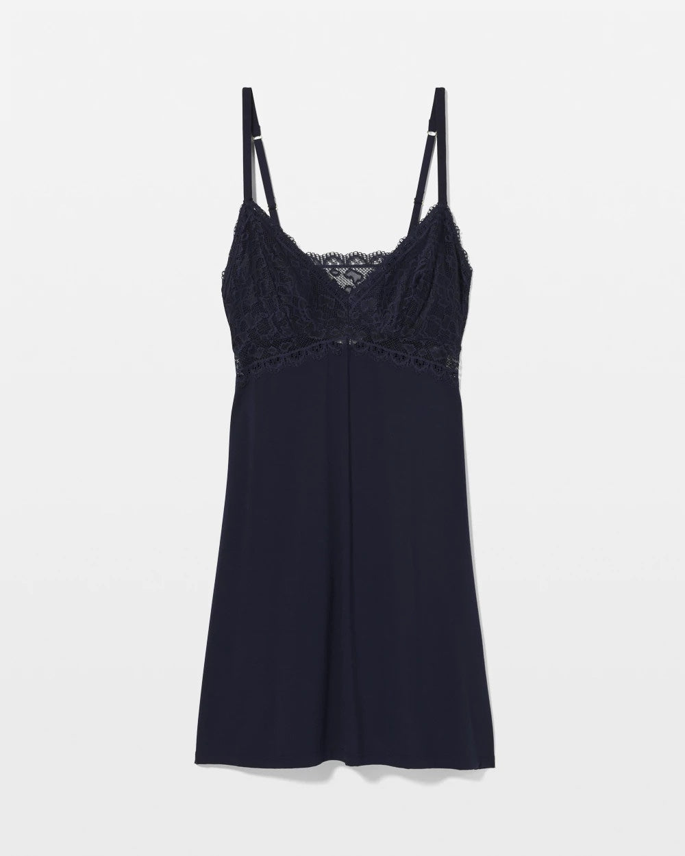 NIGHTFALL NAVY - Soft Support Lace Chemise | Soma