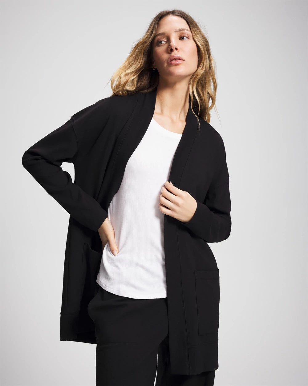BLACK - Essential Terry Wrap | Soma