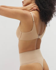 WARM AMBER - Second Skin by Soma Mid-Level Shaping Seamless Thong | Soma