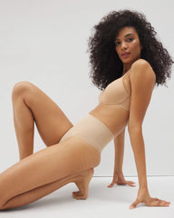 WARM AMBER - Second Skin by Soma Mid-Level Shaping Seamless Thong | Soma