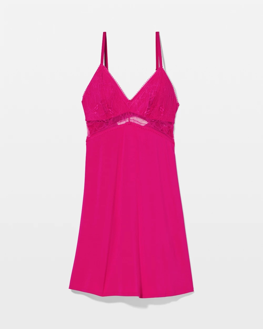 PINK COSMO - Soft Support Lace Chemise | Soma