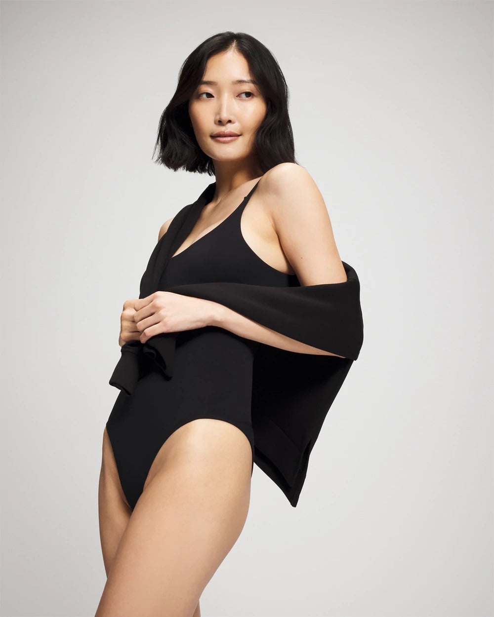 BLACK - Light Seamless Bodysuit | Soma