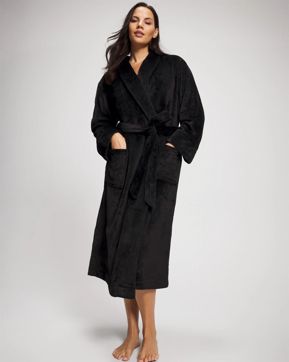 BLACK - Long Robe | Soma