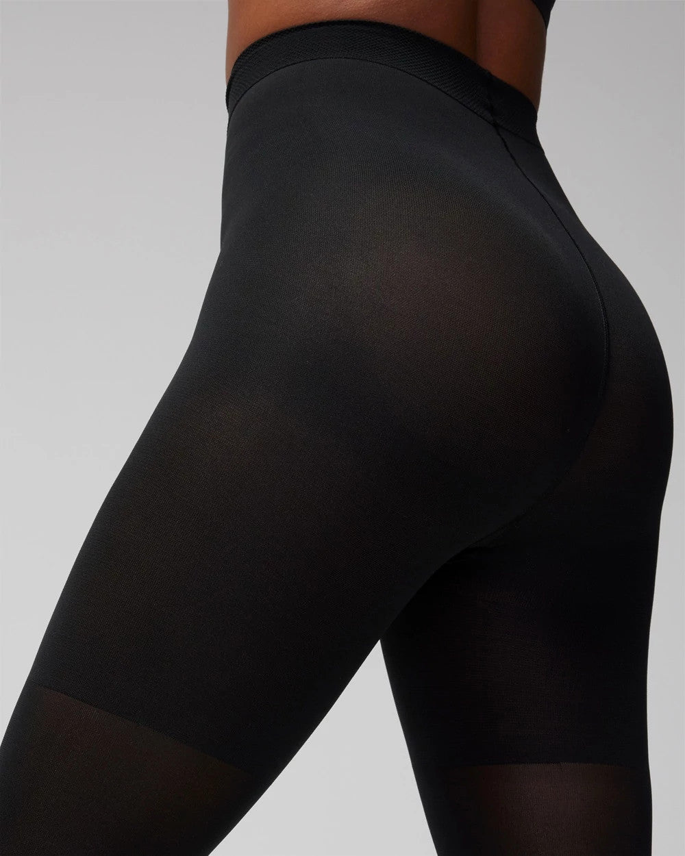 BLACK - Shaping Control Tights | Soma