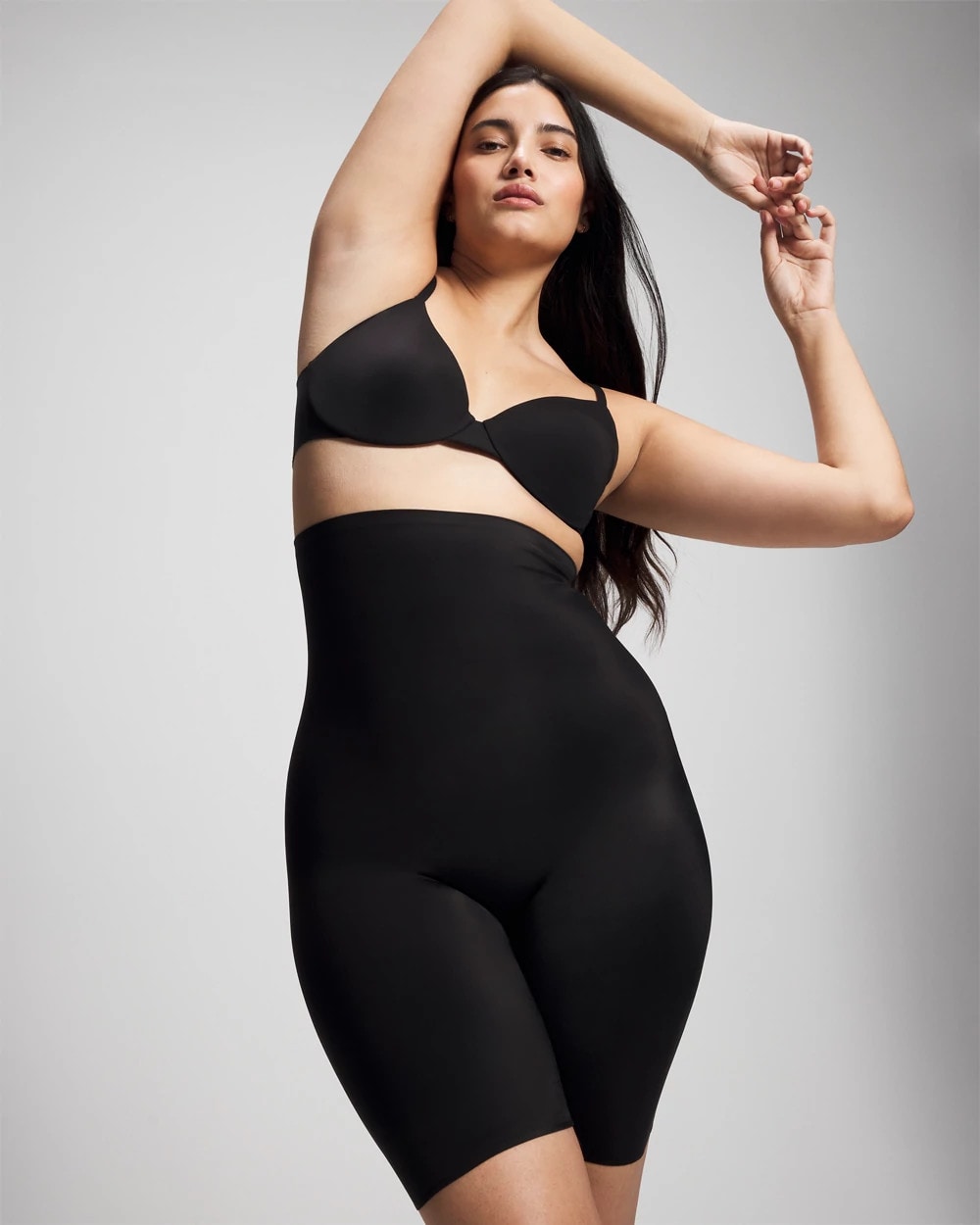 BLACK - Mid Level Cooling Super High Waist Short | Soma