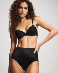 BLACK - Mid Level High Waist Cooling Brief | Soma