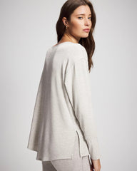 HEATHER STONE - Ultra Soft Fleece Dolman Top | Soma