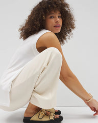 OPTIC WHITE - Rib Knit Sleeveless Top | Soma