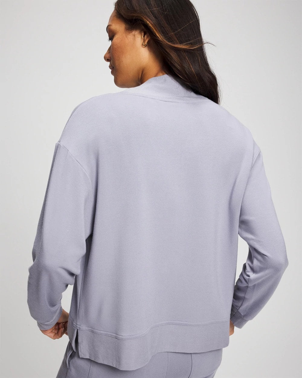 PERFECT SKY - Ultrasoft Fleece Quarter Zip Sweatshirt | Soma
