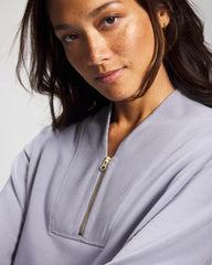 PERFECT SKY - Ultrasoft Fleece Quarter Zip Sweatshirt | Soma