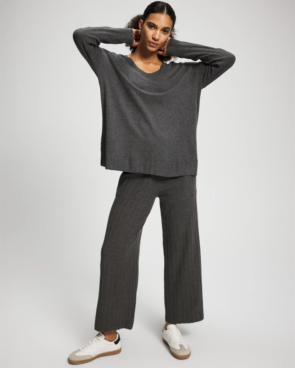 HEATHER QUARTZ - Premier Knit Sweater | Soma