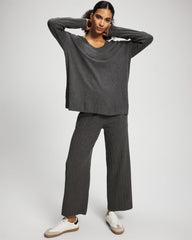 HEATHER QUARTZ - Premier Knit Sweater | Soma