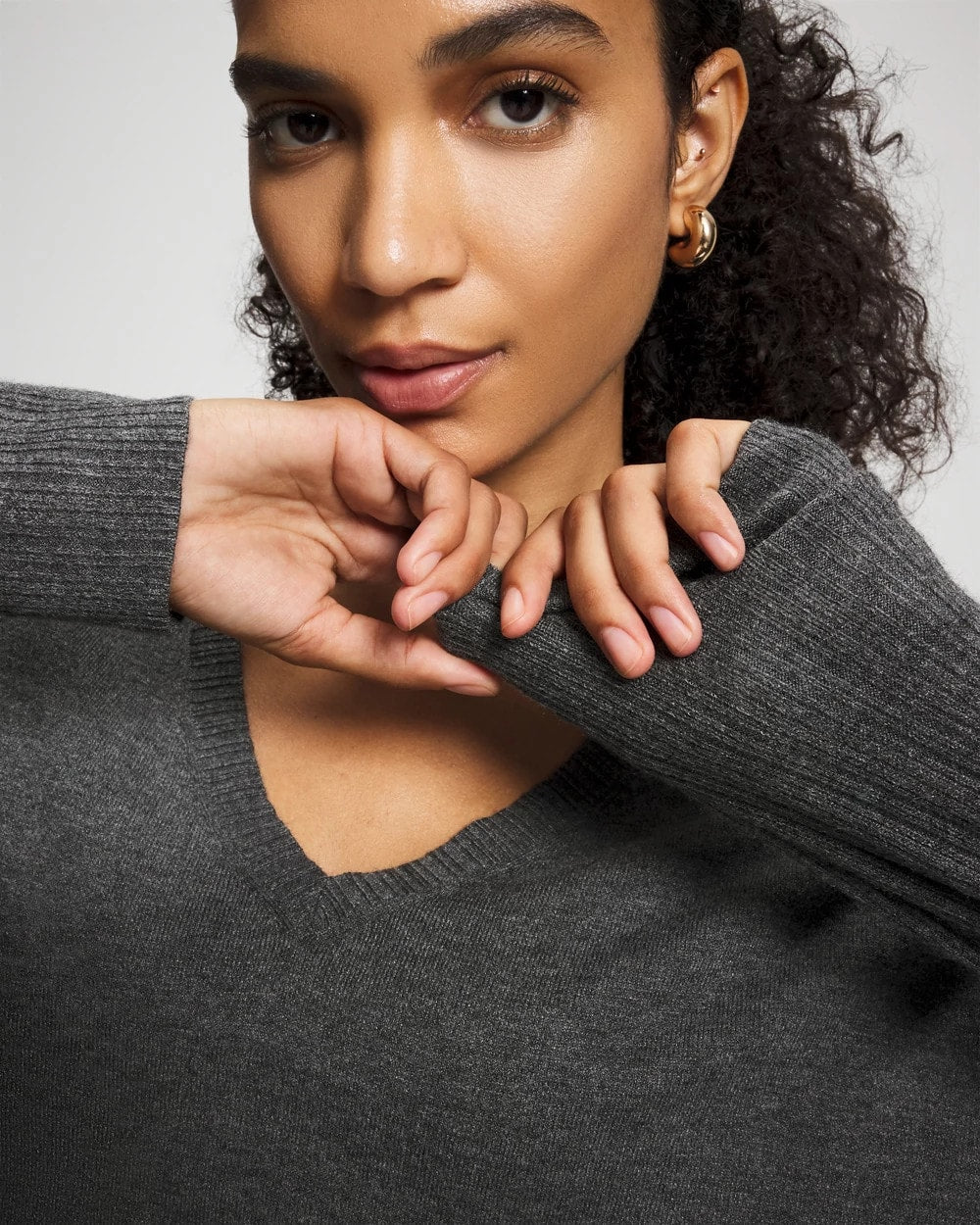 HEATHER QUARTZ - Premier Knit Sweater | Soma