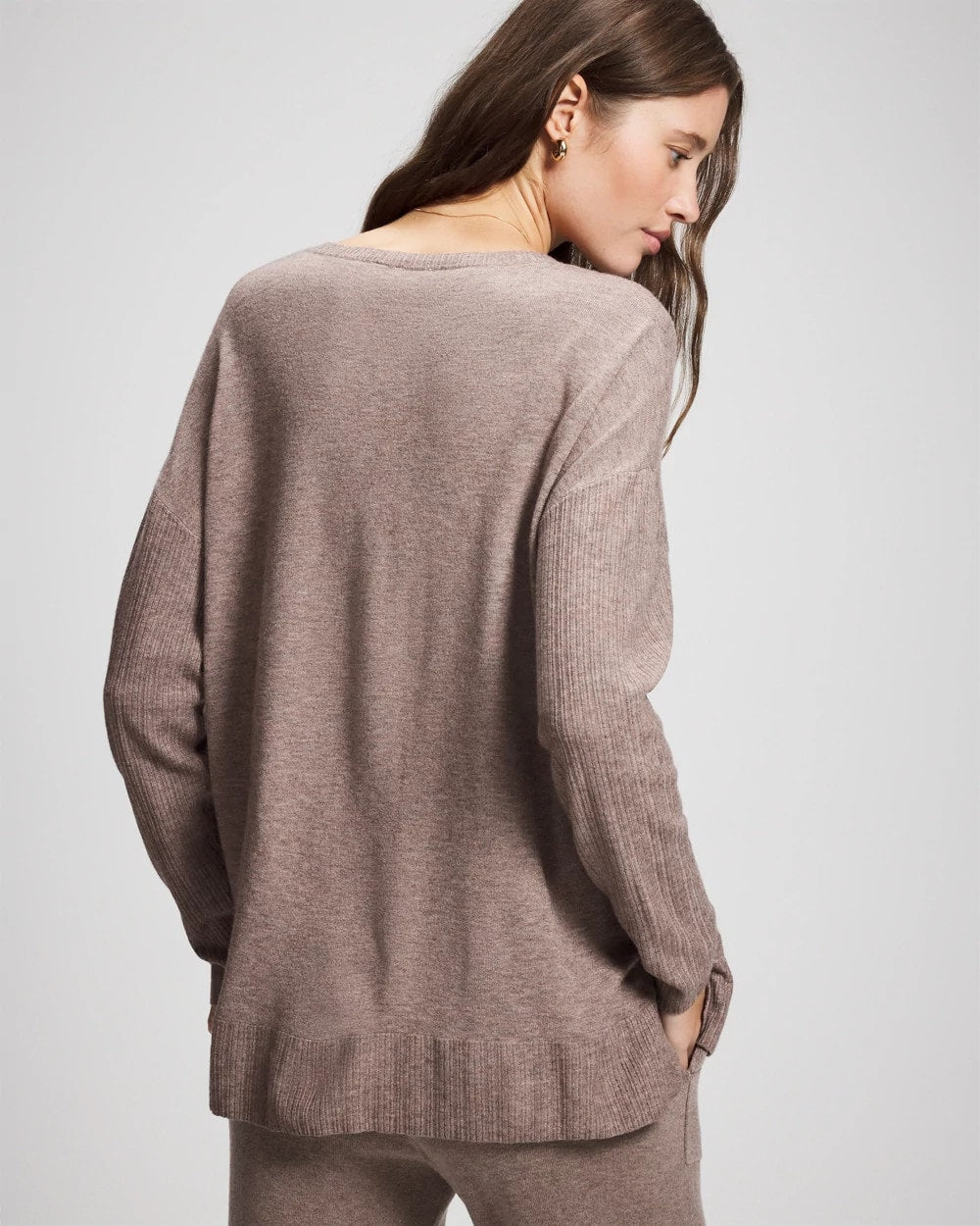 HEATHER FAWN - Premier Knit Sweater | Soma
