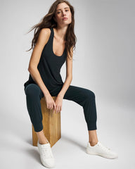 DEEPEST MARINE - Soft Jersey Racerback Bra Tank | Soma
