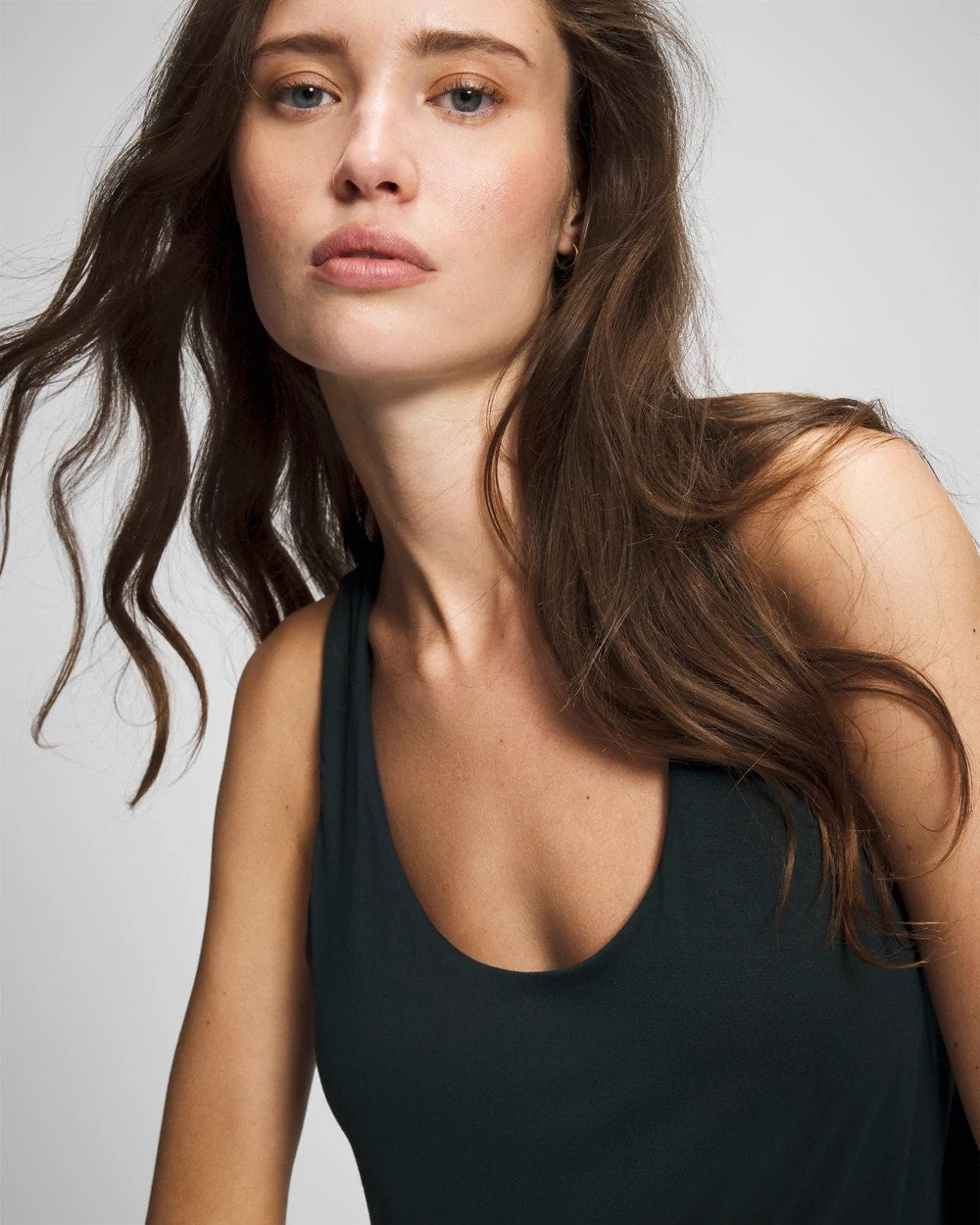 DEEPEST MARINE - Soft Jersey Racerback Bra Tank | Soma