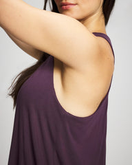 PLUM PERFECT - Soft Jersey Racerback Bra Tank | Soma