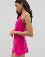 DRAGON FRUIT - Beyond Control Grommets Swim Dress | Soma