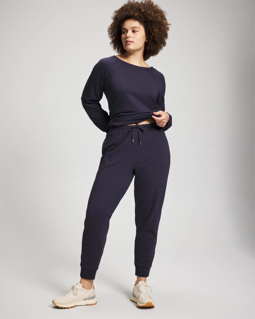 DEEP INDIGO - Essential Terry Jogger | Soma