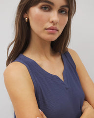 LUNAR TIDE - Crinkle Knit Tank Top | Soma