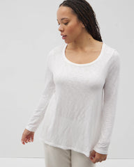 OPTIC WHITE - Long-Sleeve Top | Soma