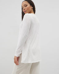 OPTIC WHITE - Long-Sleeve Top | Soma