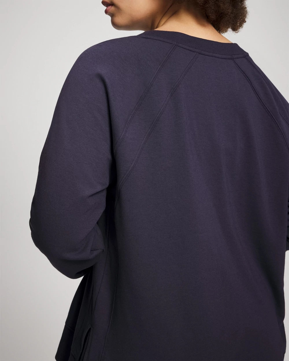 DEEP INDIGO - Essential Terry Crewneck Sweatshirt | Soma