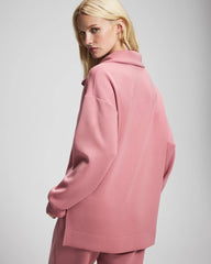CINDER ROSE - Modern Modal Quarter Zip Sweatshirt | Soma