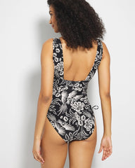 FLY BY NIGHT MINI BLACK - V-Neck One-Piece | Soma