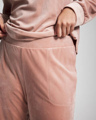 ADOBE ROSE - Velour Straight Leg Pants | Soma