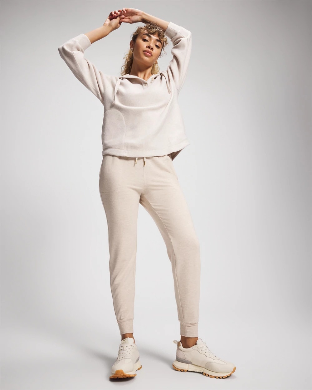 HEATHER SHELL - Ultrasoft Fleece Joggers | Soma