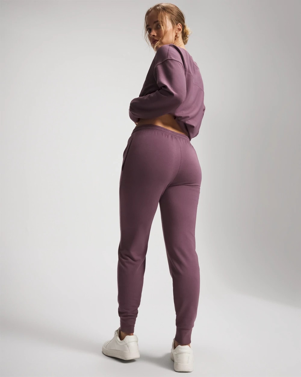 PURPLE FLINT - Ultrasoft Fleece Joggers | Soma