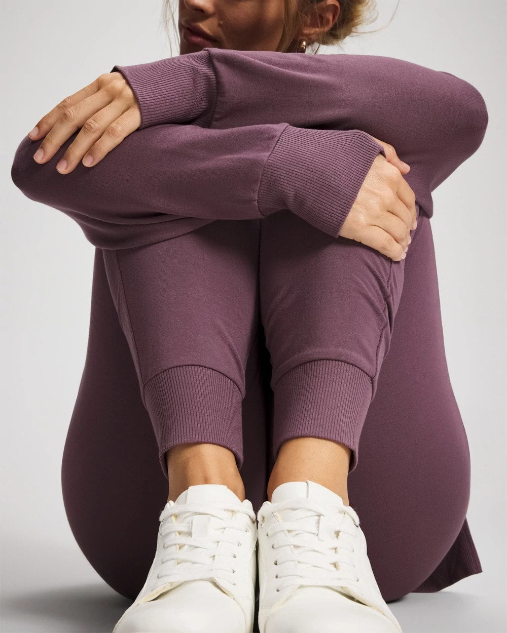 PURPLE FLINT - Ultrasoft Fleece Joggers | Soma
