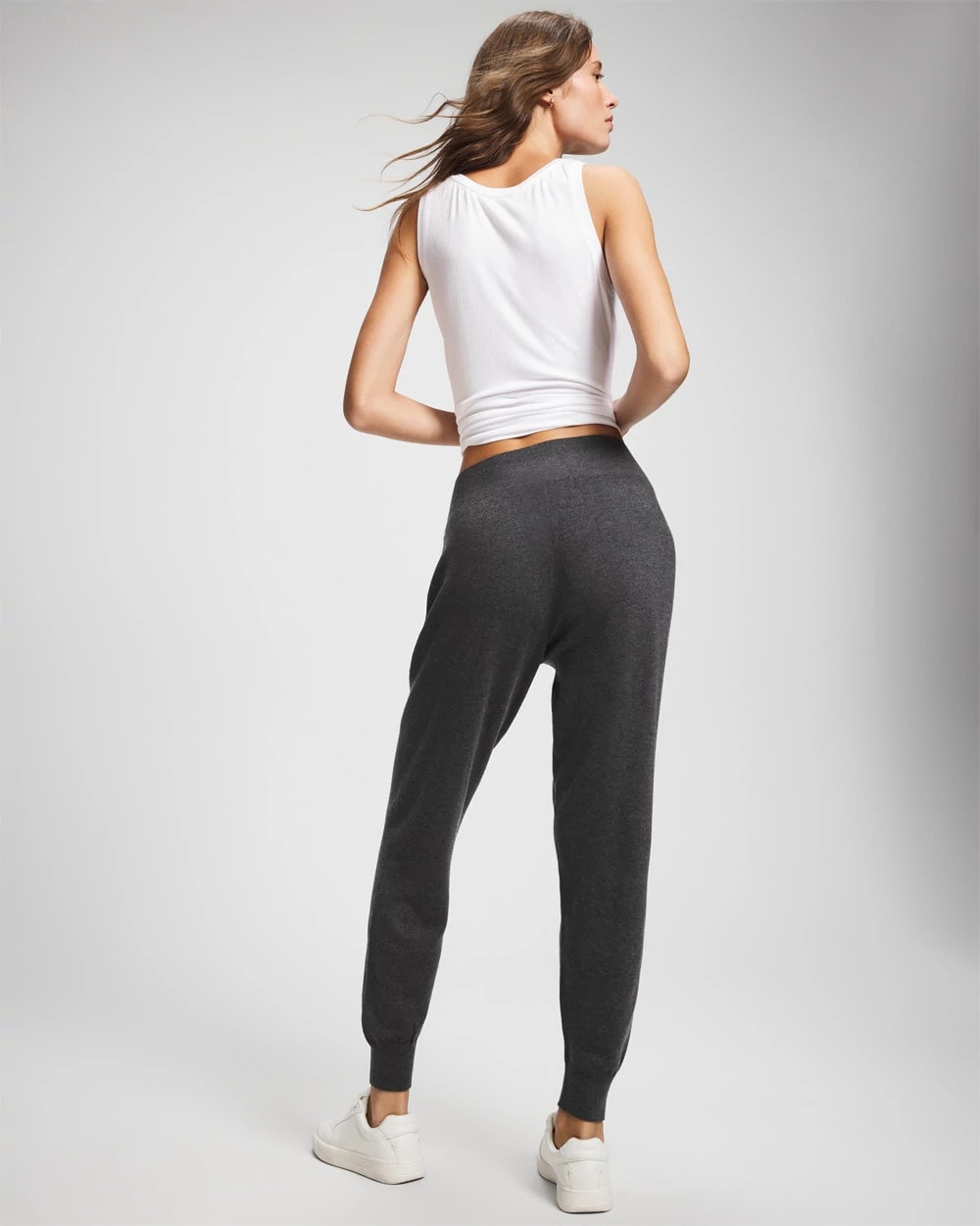 HEATHER QUARTZ - Premier Knit Sweater Jogger | Soma