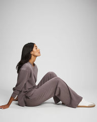 DARK TAUPE - Modern Modal Straight Leg Pant | Soma