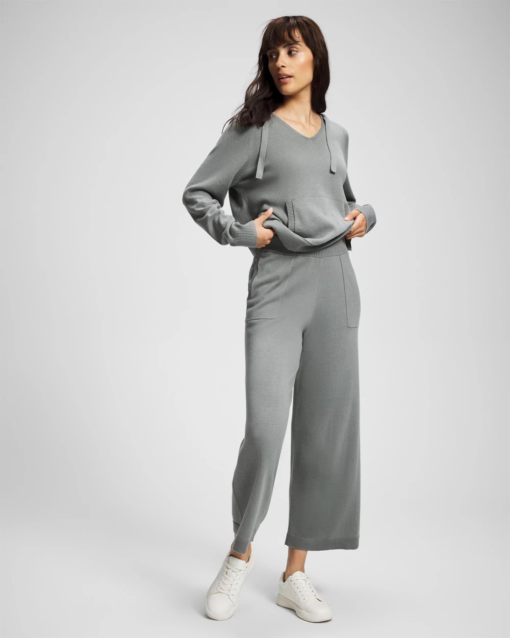 SEDONA SAGE - Cotton Sweater Crop Pant | Soma