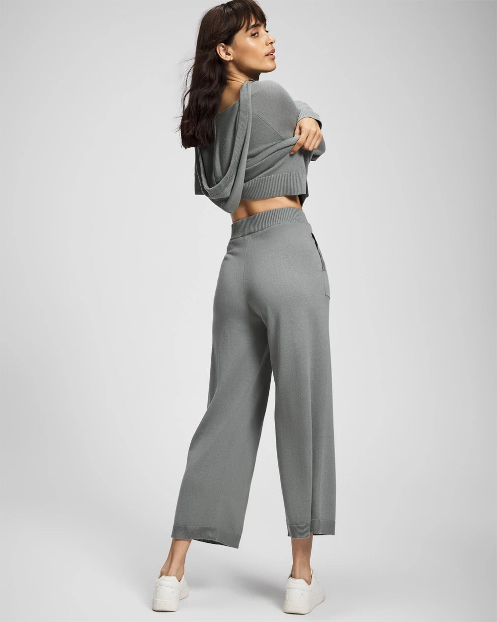SEDONA SAGE - Cotton Sweater Crop Pant | Soma