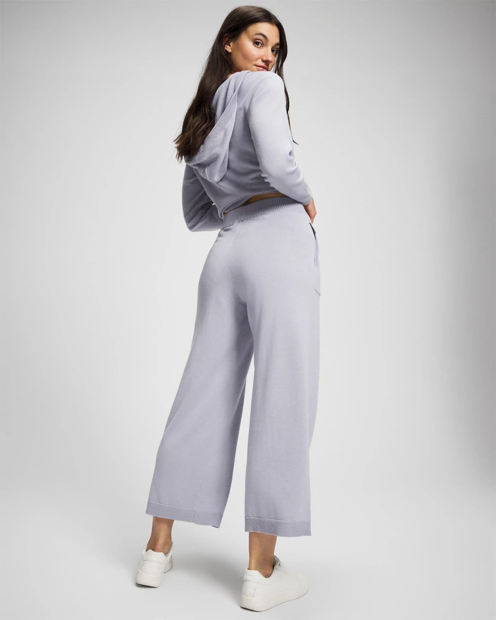 MOONSTONE - Cotton Sweater Crop Pant | Soma