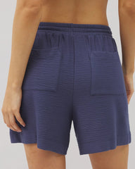 LUNAR TIDE - Crinkle Knit 5 Inch Short | Soma
