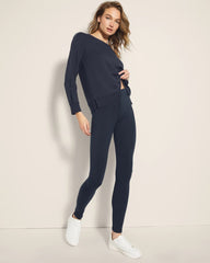 POLAR NIGHT - High-Rise Fleece Legging | Soma