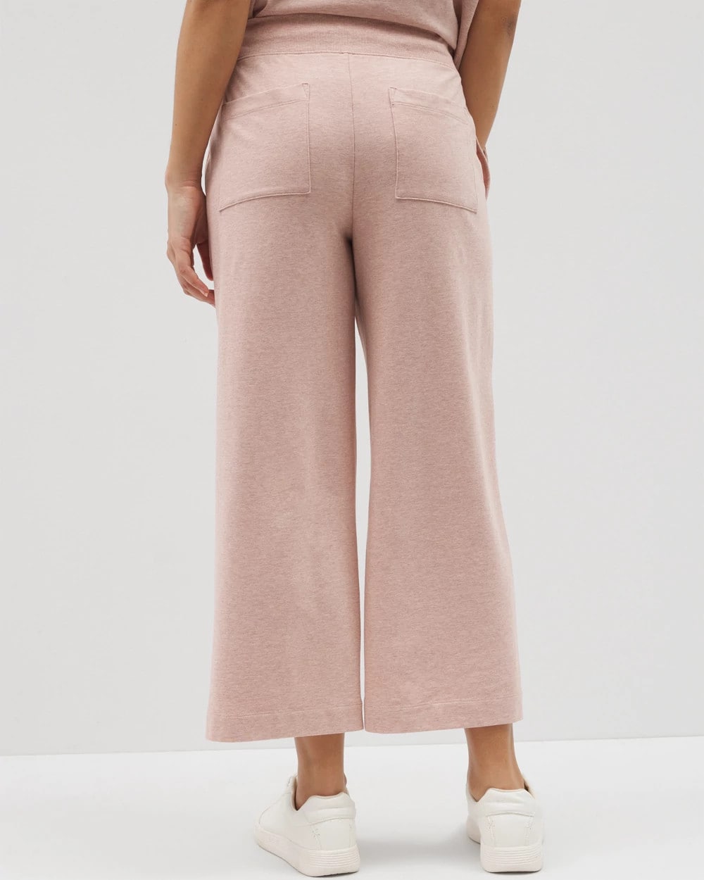 HEATHER CLAY - Wide Leg Crop Pant | Soma