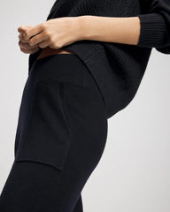MIDNIGHT SKIES - Premier Knit Straight Leg Ankle Pant | Soma
