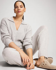 HEATHER STONE - Premier Knit Straight Leg Ankle Pant | Soma
