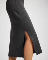 HEATHER QUARTZ - Premier Knit Sweater Midi Skirt | Soma