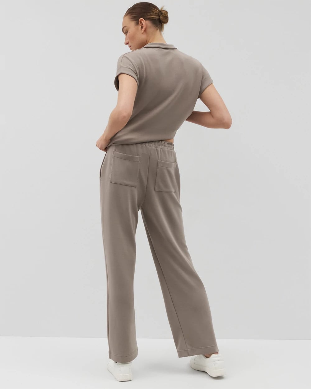 SMOKED TRUFFLE - Wide Leg Pant | Soma