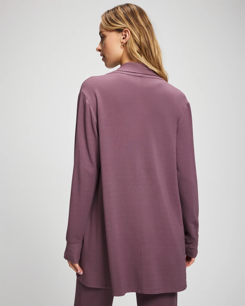 PURPLE FLINT - Ultrasoft Fleece Cardigan | Soma
