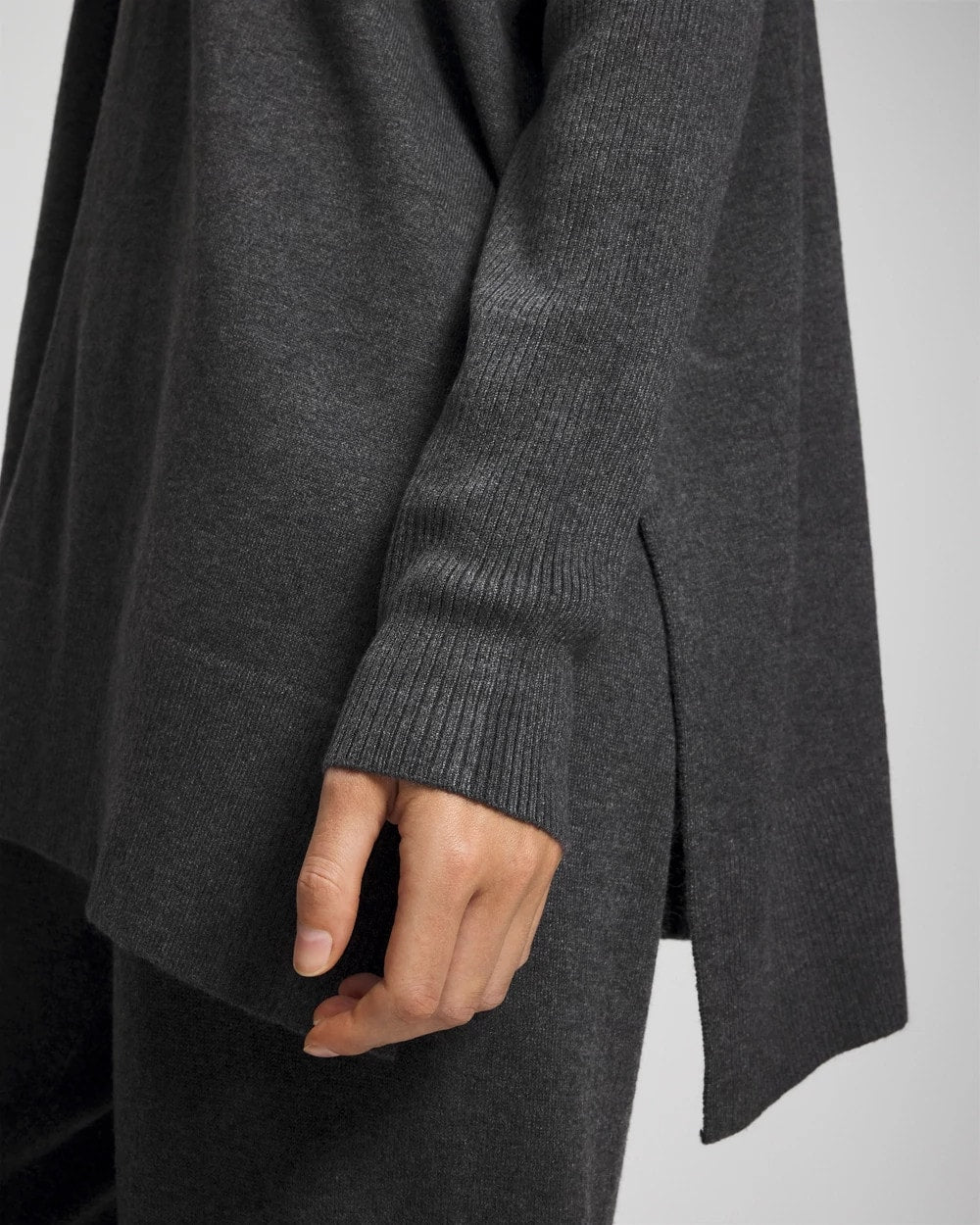 HEATHER QUARTZ - Premier Knit Sweater Wrap | Soma